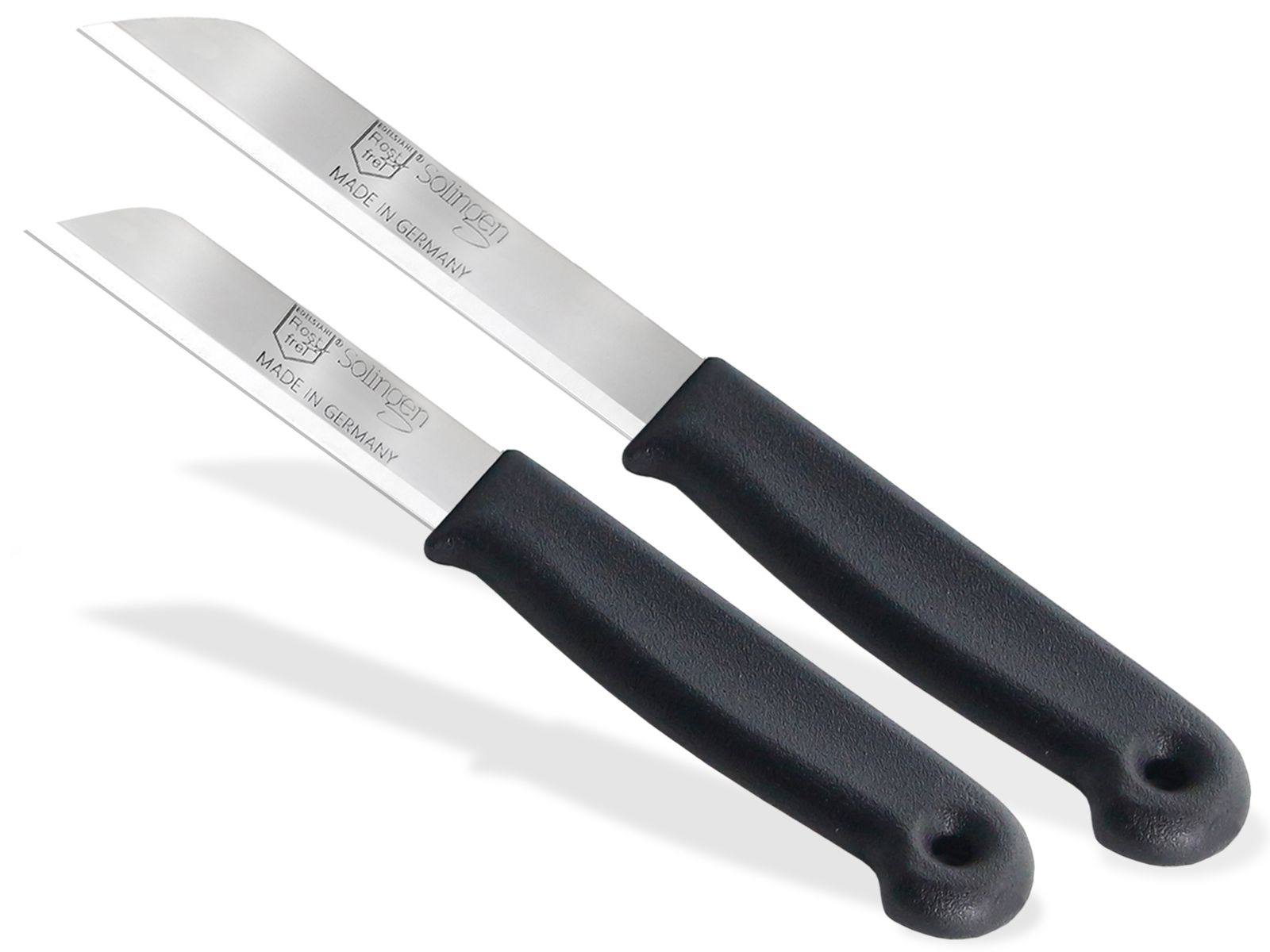 2 Solingen Küchenmesser Messer Schälmesser Obstmesser Gemüsemesser Scharf rostfr 